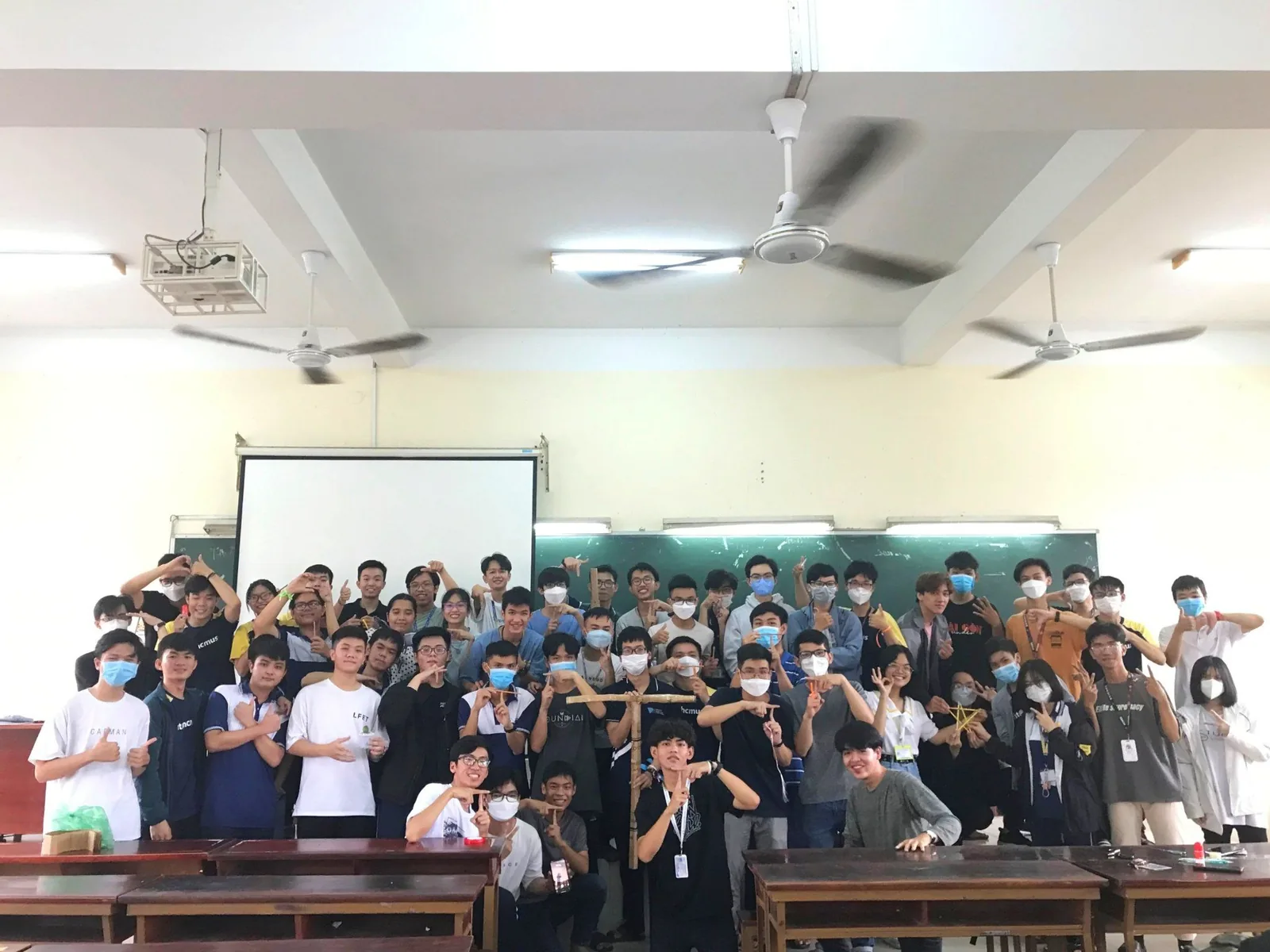 Classmates at VNUHCM — University of Science